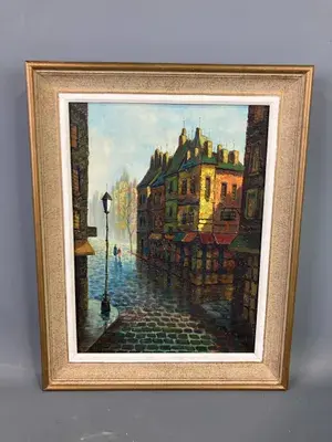 Huile sur toile Londres 15€.webp