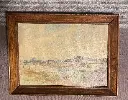 Aquarelle signée A. Rey bien coté.                         Watercolor signed A. Rey well rated.