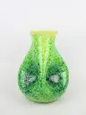 Accolay, grand céramiste des années 70, vous présente ce superbe pichet en faience verte.                                                       Accolay, great french ceramist of the 70s, presents this superb green earthenware pitcher