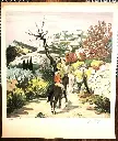 Lithographie originale signée Yves Brayer. Intitulée : " les cavaliers" , de 1973, c'est une épreuve d'artiste, qui mesure 60cm par 50cm. Cette œuvre était la star de l'exposition de 1973 à Paris. Très belle pièce rare.