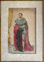 Gravures du XIXème, roi de France, encadrées, sous verre à refixer. Le lot de 3.                                                                    19th century engravings, King of France, framed, under glass to be reattached. Set of 3.