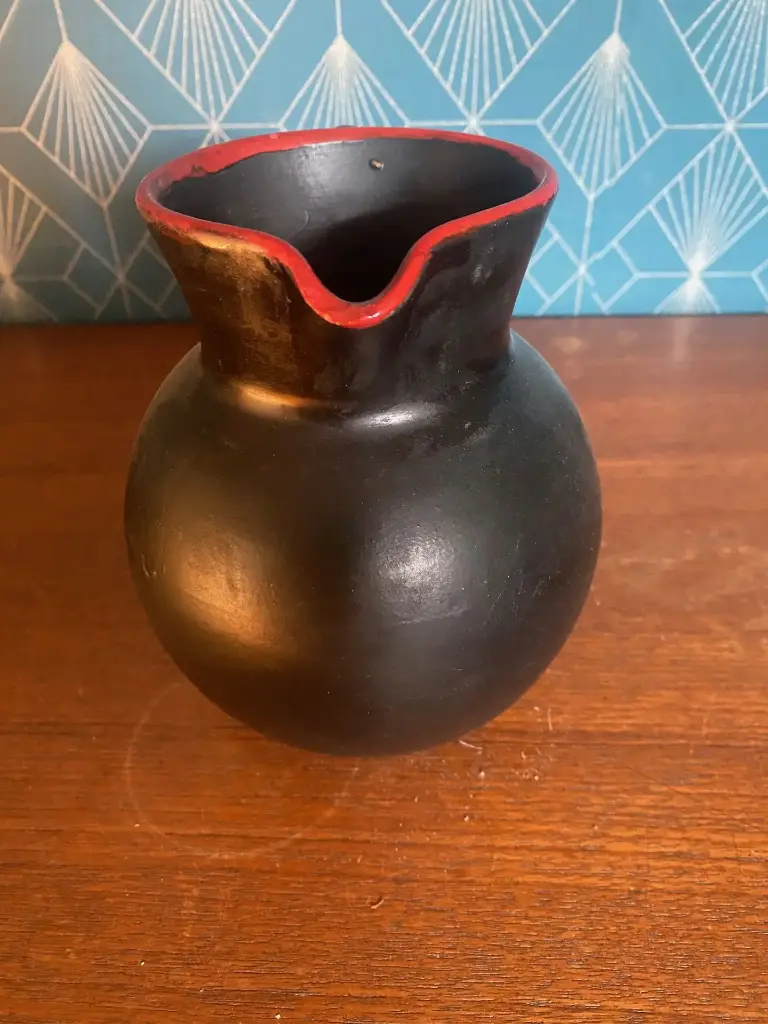 Céramique vintage, école Italienne Romacréa, des années 60. Pichet en céramique.                                                   Vintage ceramic piece, from the Italian Romacrea school, 1960s. Ceramic pitcher.