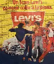 ​Affiche Levi's Strauss, signée Fonferrier, des années 70.                                  Levi's Strauss poster, signed by Fonferrier, from the 70s​