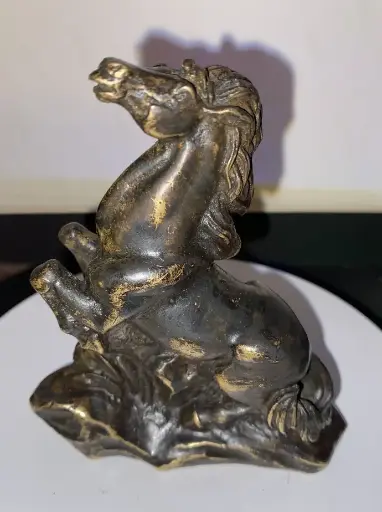 Bronze-Bronze animalier-Bronze cheval