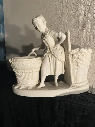 Porcelaine biscuit-Biscuit porcelaine-19ème siècle